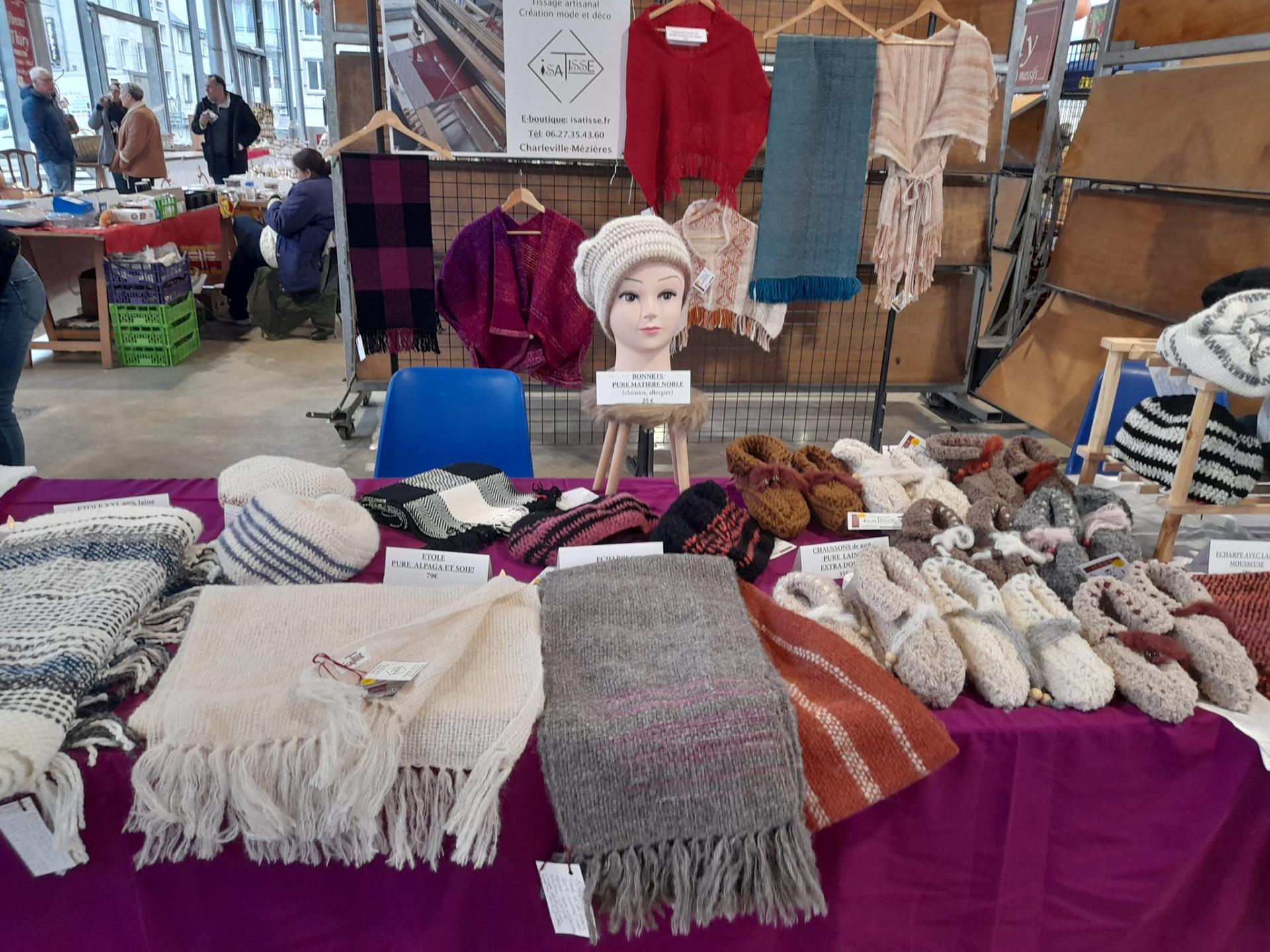 ISATISSE AU MARCHE DES GOURMANDISES DE NOËL