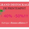 Destock printemps